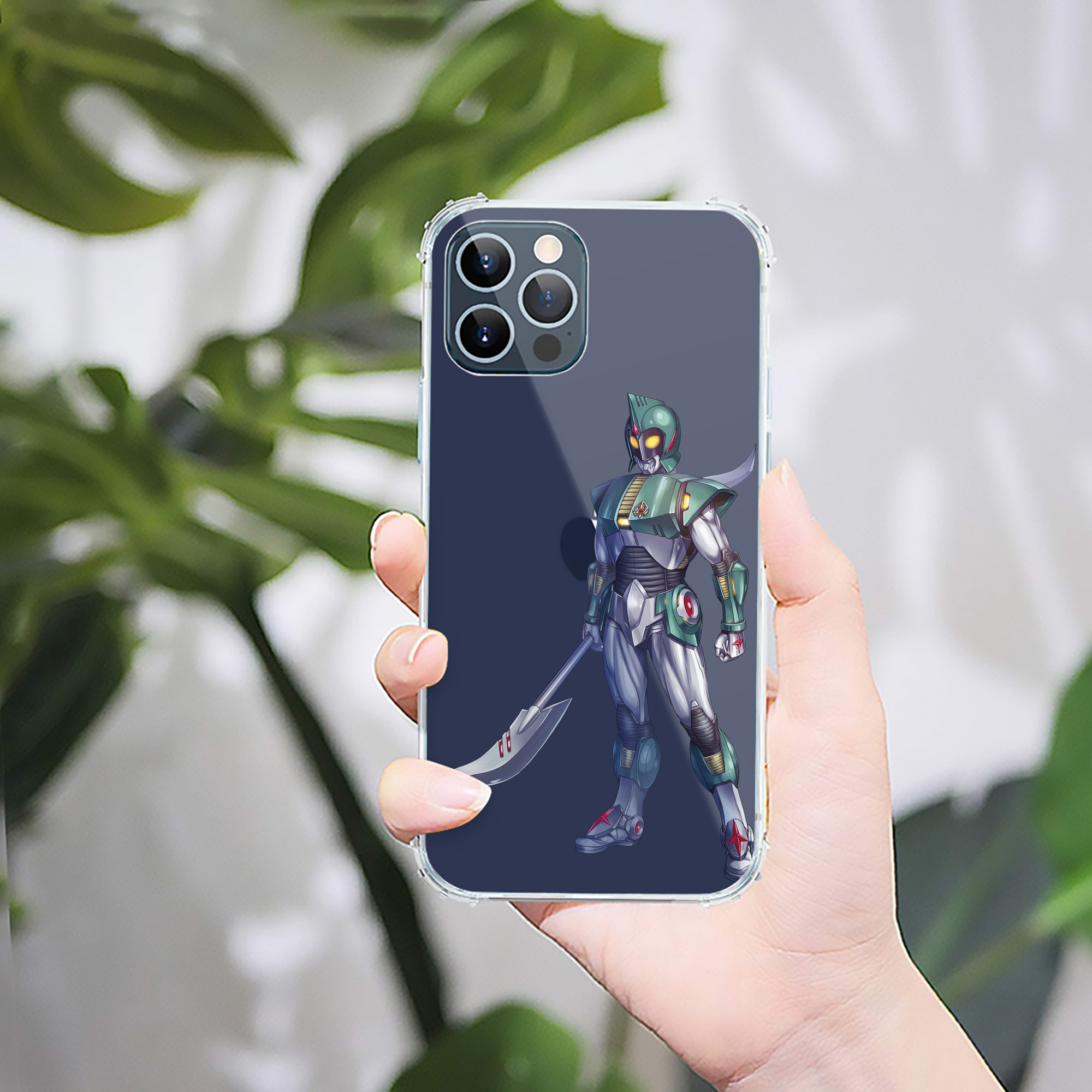 （画像用） ウルトラマン Ultraman 【iPhone 12シリーズ対応】透明スマホケース（クリアソフトケース）